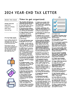 2024 Year End Letter